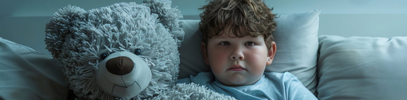    <p>
        مشکلات خواب در بین کودکان، به‌ویژه در سنین پایین، رایج است. بی‌خوابی، ترس از خواب، راه رفتن در خواب و شب‌ادراری
        از جمله اختلالاتی هستند که می‌توانند الگوی طبیعی خواب کودک را مختل کنند.
    </p>
    <p>
        اما همه بدخوابی‌ها «بی‌خوابی» محسوب نمی‌شوند. اگر کودک شما گاهی دیر می‌خوابد یا یک شب خاص نیمه‌شب بیدار می‌شود،
        لزوماً دچار اختلال خواب نیست. بی‌خوابی زمانی مطرح می‌شود که کودک:
    </p>
    <ul class="list-style-simple" style="margin-bottom:35px;">

        <li>

            <p style="margin-bottom:20px;" class="mt-5">
                به‌طور مکرر در به‌خواب‌رفتن مشکل داشته باشد
            </p>
        </li>

        <li>

            <p style="margin-bottom:20px;" class="mt-5">
                نیمه‌شب بیدار شود و نتواند دوباره بخوابد
            </p>
        </li>

        <li>

            <p style="margin-bottom:20px;" class="mt-5">
                این وضعیت چند هفته یا چند ماه ادامه داشته باشد
            </p>
        </li>

        <li>

            <p style="margin-bottom:20px;" class="mt-5">
                عملکرد روزانه او (خلق‌وخو، تمرکز، انرژی) مختل شود
            </p>
        </li>

    </ul>
    <p>
        کم‌خوابی در کودکان، درست مانند بزرگسالان، می‌تواند روی رفتار و وضعیت ذهنی تأثیر بگذارد. حتی گاهی علائم کمبود
        خواب شبیه نشانه‌های ADHD دیده می‌شود.
    </p>