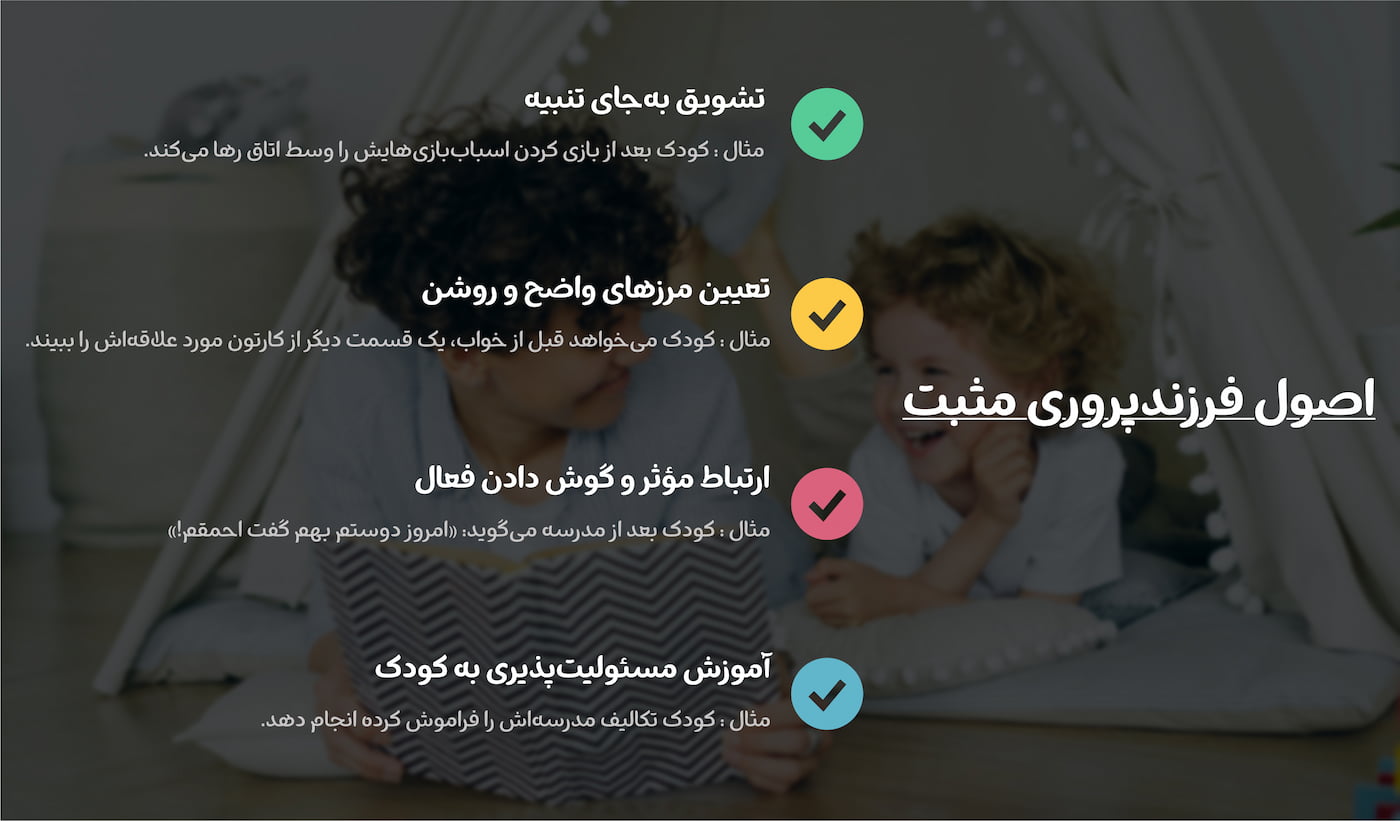 اصول فرزندپروری مثبت اصول فرزندپروری مثبت چیست؟